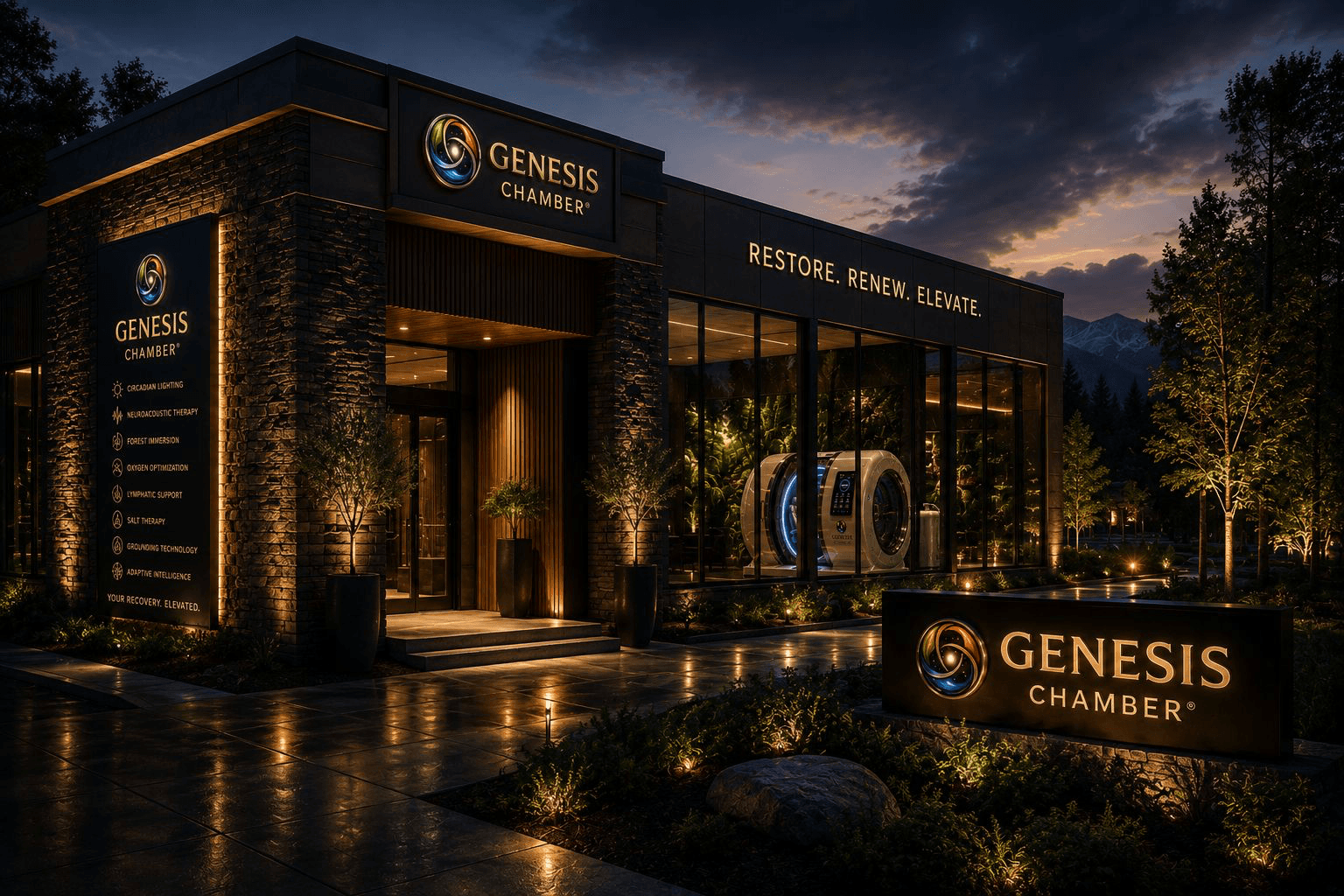 Genesis Chamber building interior